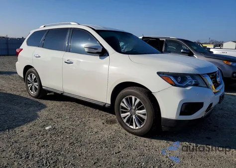 2019 Nissan Pathfinder S из США, поврежденный, VIN 5N1DR2MM6KC577371